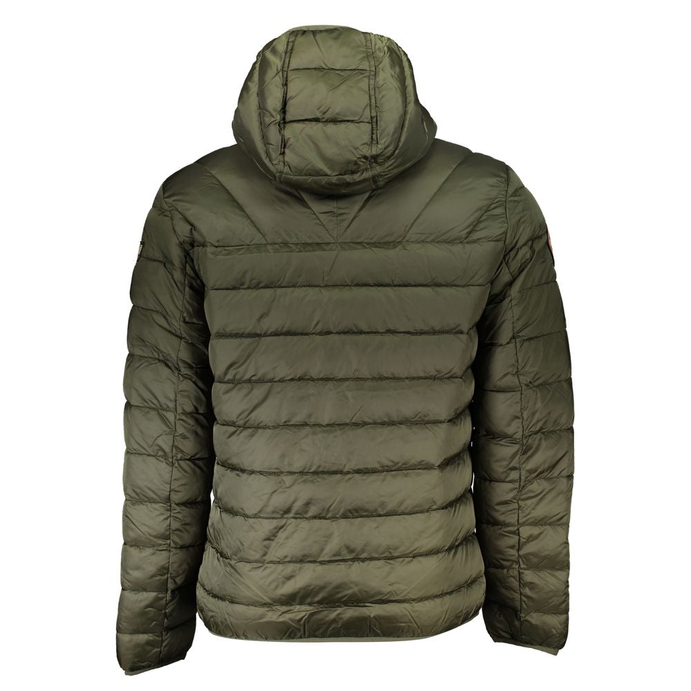 Napapijri Verde Poliammide Men's Jacket | Regal Royce
