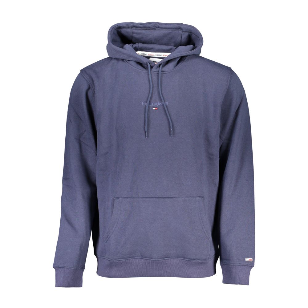 Tommy Hilfiger Blue Cotton Men's Sweatshirt with Hood | Regal Royce