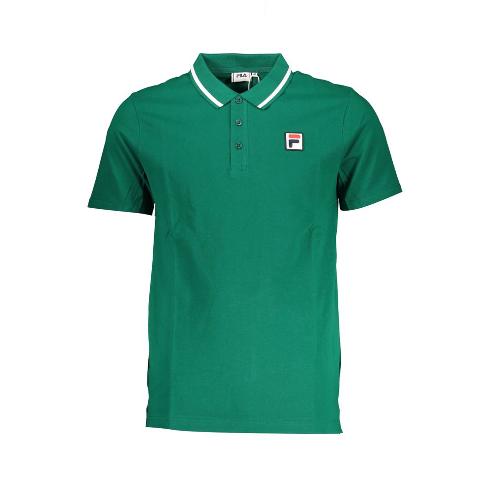 Fila Verde Cotton Unisex Polo | Regal Royce