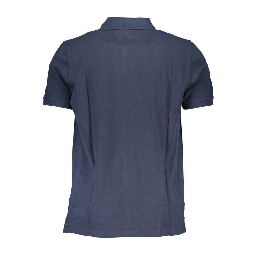 Timberland Blue Organic Cotton Men Polo Shirt | Regal Royce