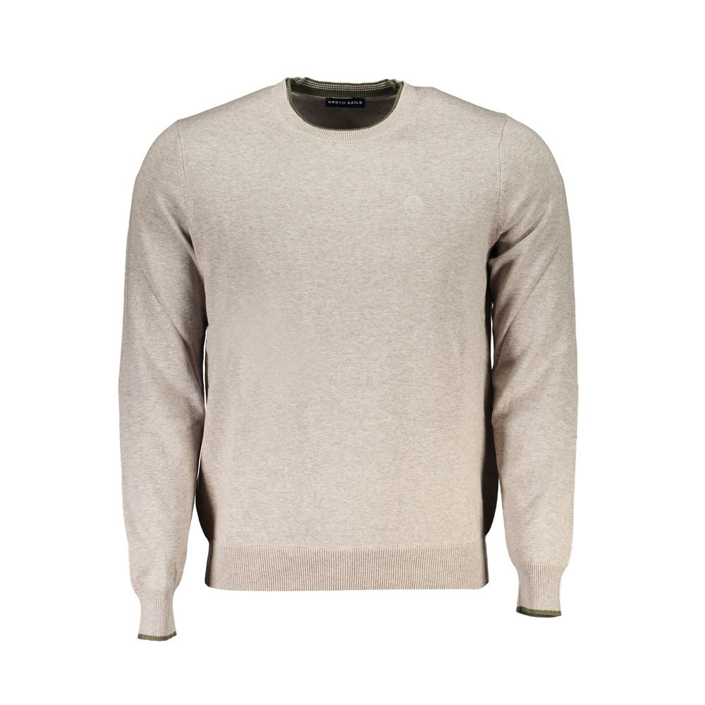 North Sails Beige Cotton Men's Sweater | Regal Royce
