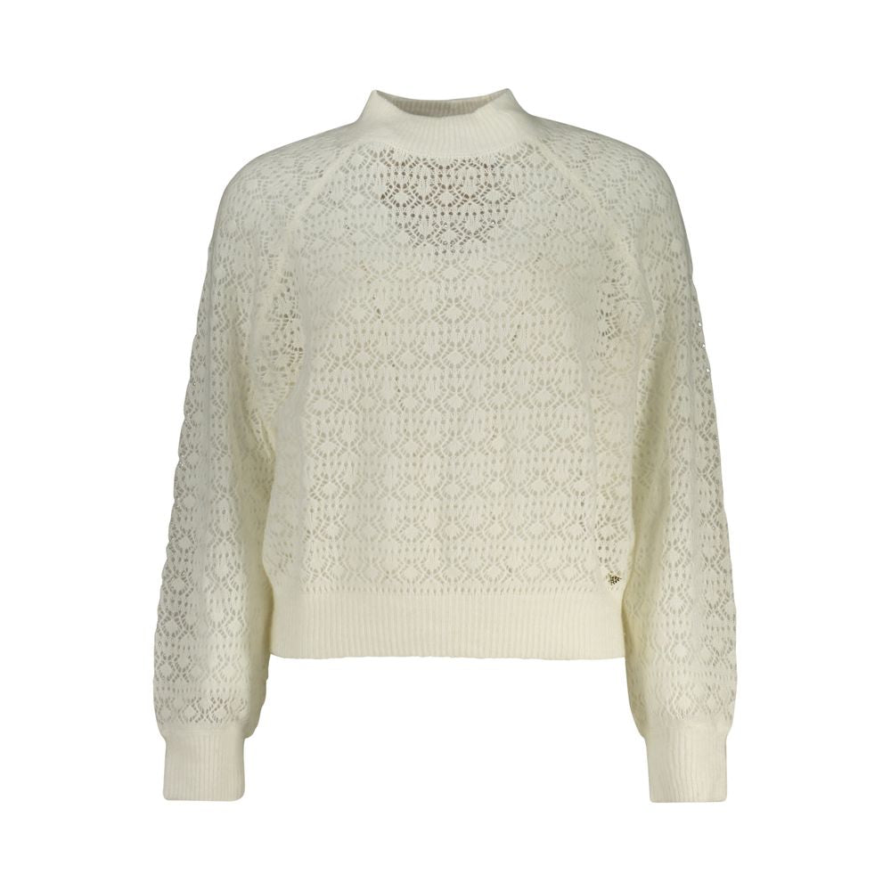 Guess Jeans Bianco Wool Women Sweater | Regal Royce