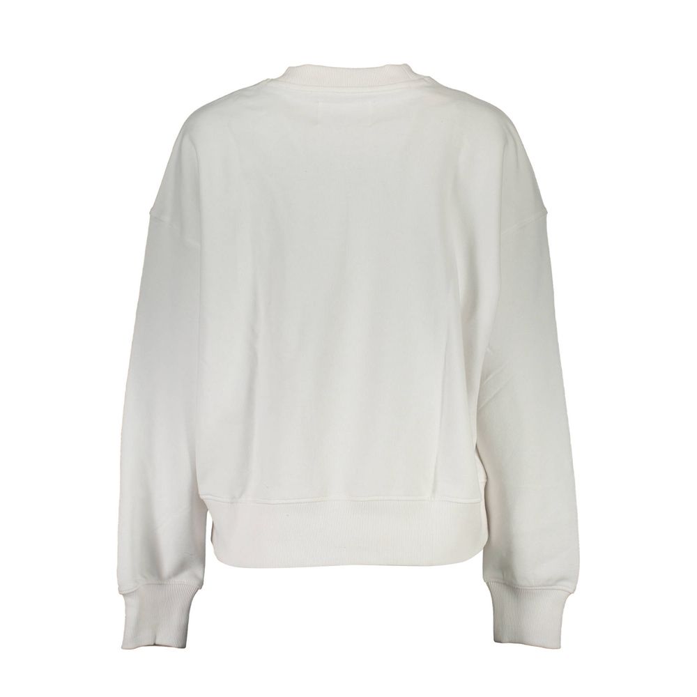 Calvin Klein Bianco Cotton Women Sweatshirt | Regal Royce