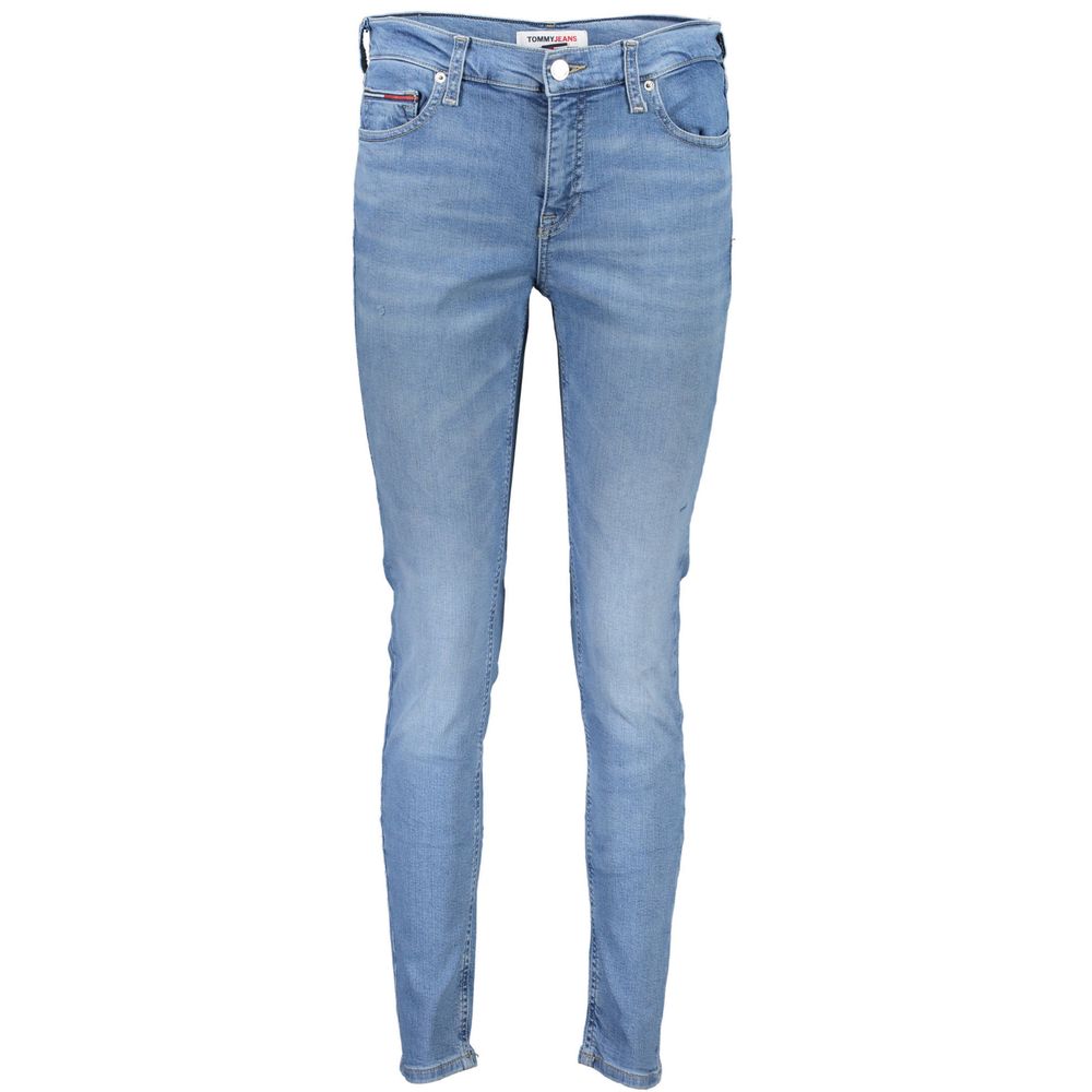 Tommy Hilfiger Azzurro Cotton Women's Skinny Jeans | Regal Royce