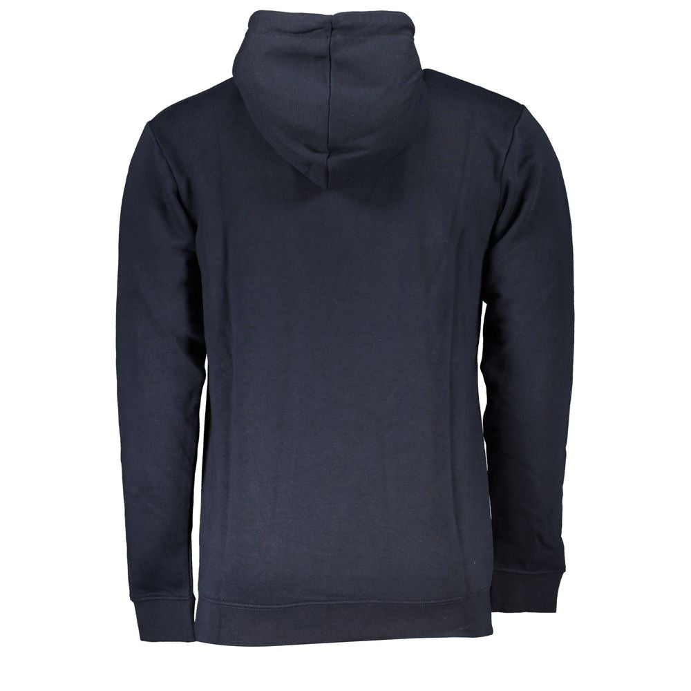Cavalli Class Blue Cotton Men Sweatshirt | Regal Royce