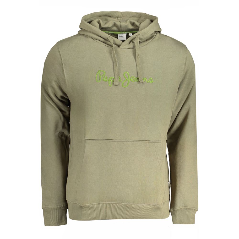 Pepe Jeans Verde Organic Cotton Men Hoodie | Regal Royce