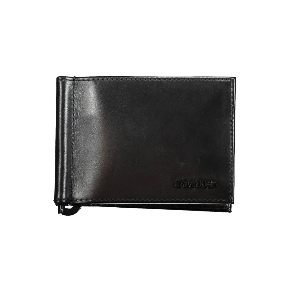 Calvin Klein Black Leather Men Wallet | Regal Royce