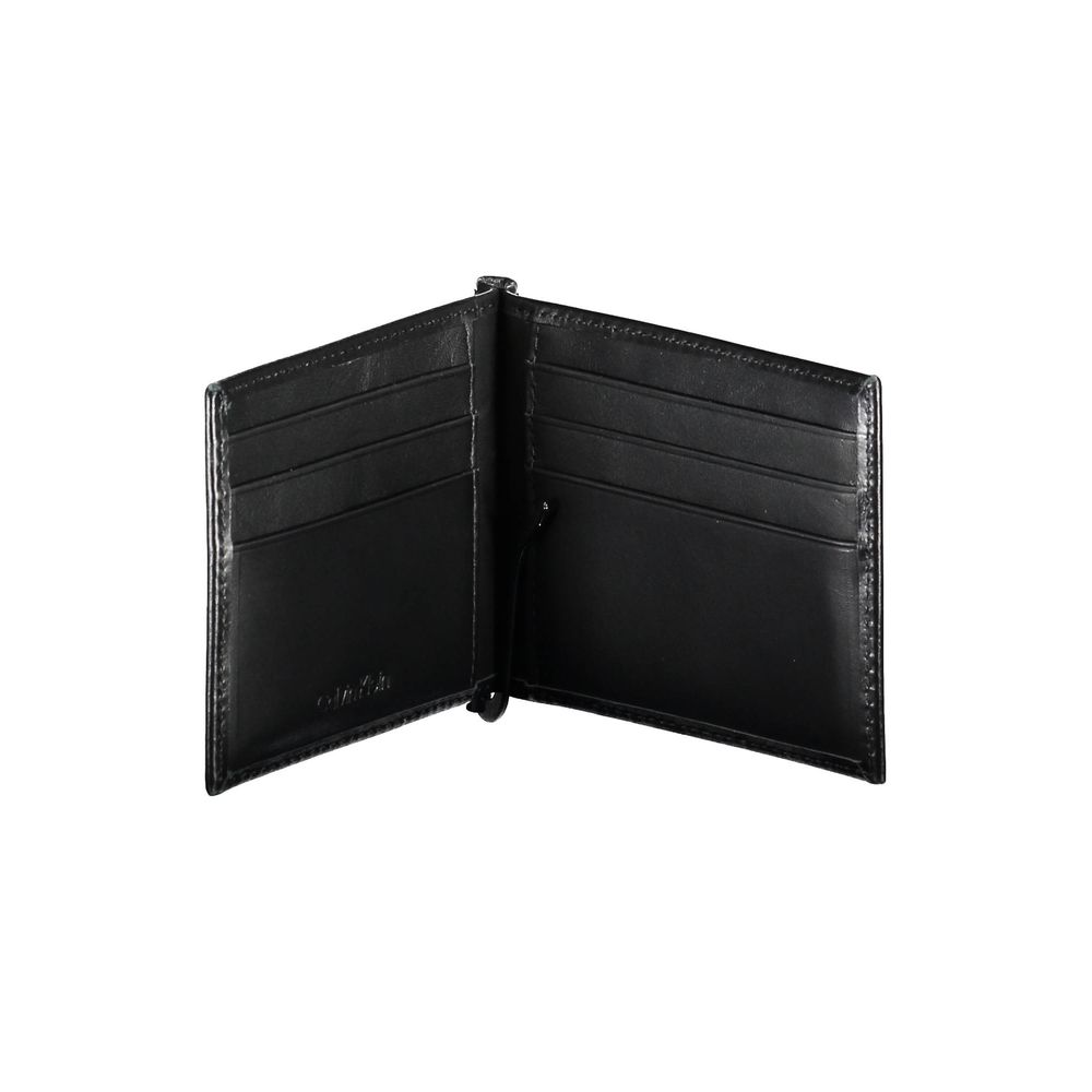 Calvin Klein Black Leather Men Wallet | Regal Royce