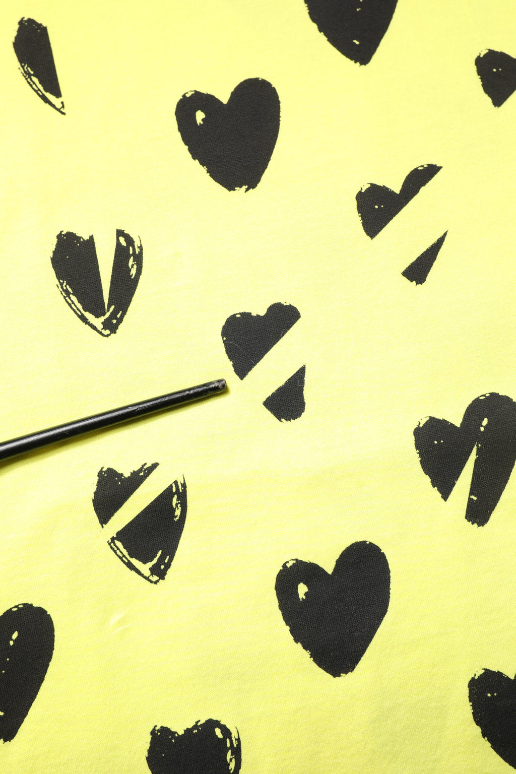 Dolce & Gabbana Yellow Cotton Sleeveless DG Heart T-shirt