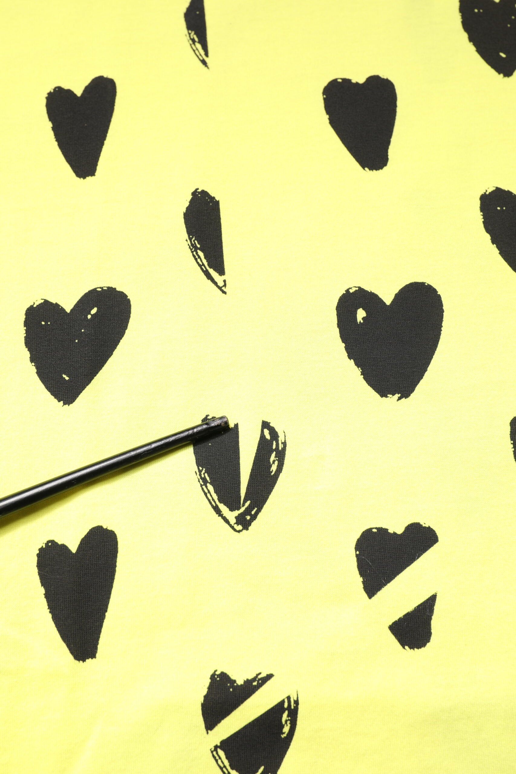 Dolce & Gabbana Yellow Cotton Sleeveless DG Heart T-shirt | Regal Royce