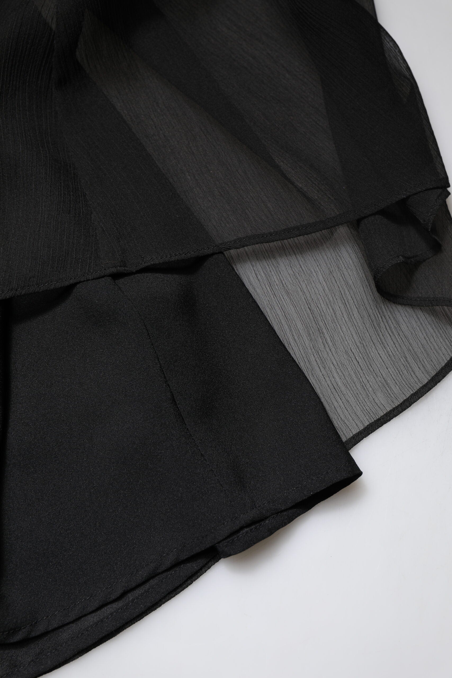 Marciano by Guess Black Tulle Pearl Sleeveless Long Gown Dress | Regal Royce