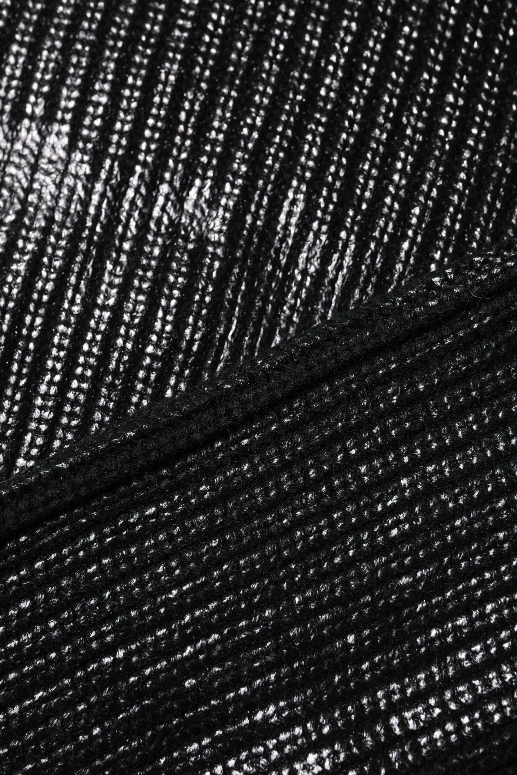 Dolce & Gabbana Black Wool Long Sleeve Turtleneck Cropped Top | Regal Royce