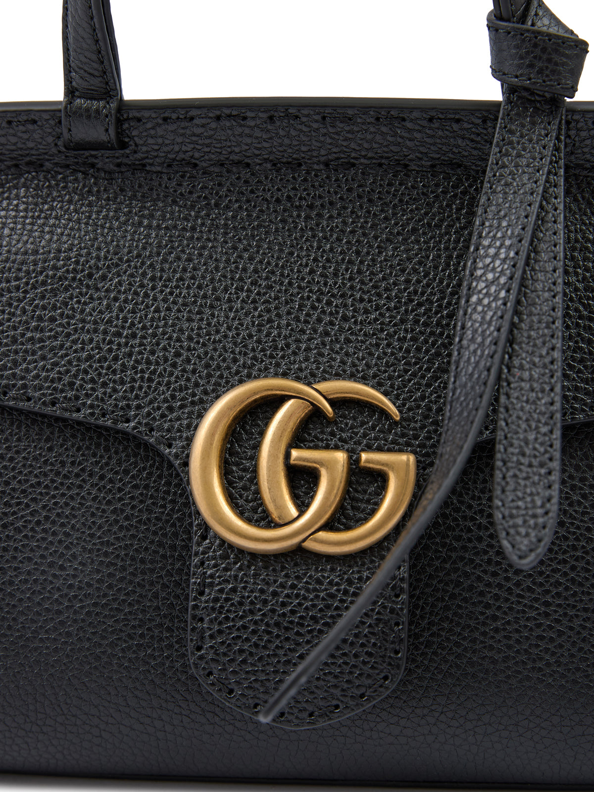 Gucci Black Leather GG Marmont Handbag | Regal Royce