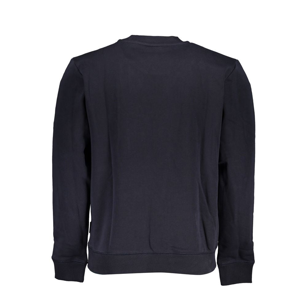 Napapijri Blue Cotton Men Sweater | Regal Royce