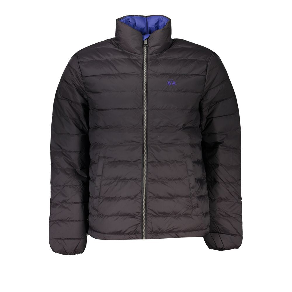 La Martina Nero Poliammide Mens Jacket | Regal Royce