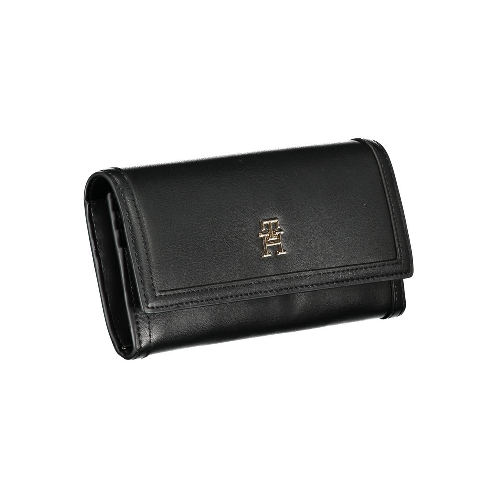 Tommy Hilfiger Elegant Black Dual-Compartment Wallet | Regal Royce