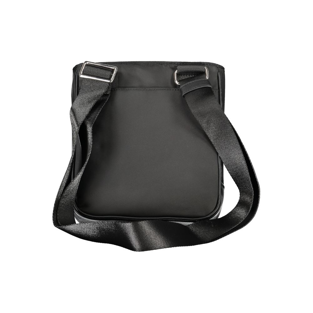 Tommy Hilfiger Black Polyester Men Shoulder Bag | Regal Royce