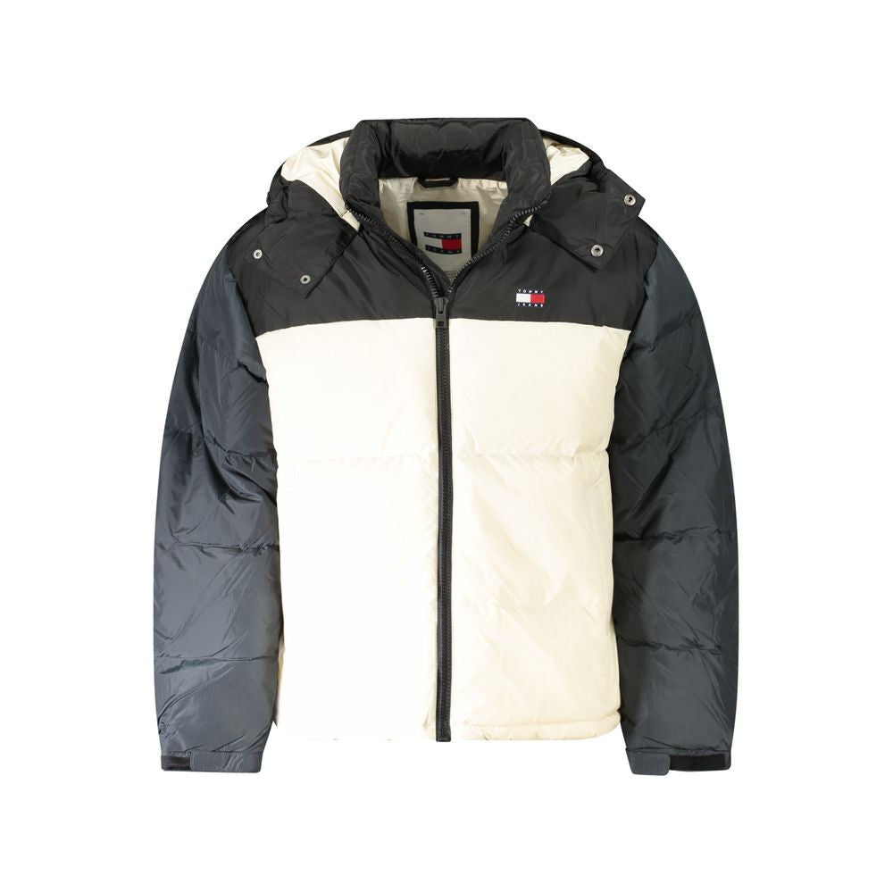 Tommy Hilfiger Black Recycled Polyester Men Jacket | Regal Royce