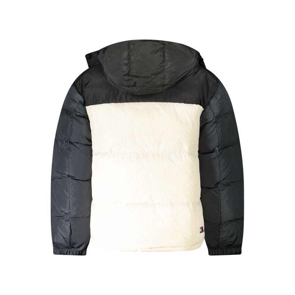 Tommy Hilfiger Black Recycled Polyester Men Jacket | Regal Royce