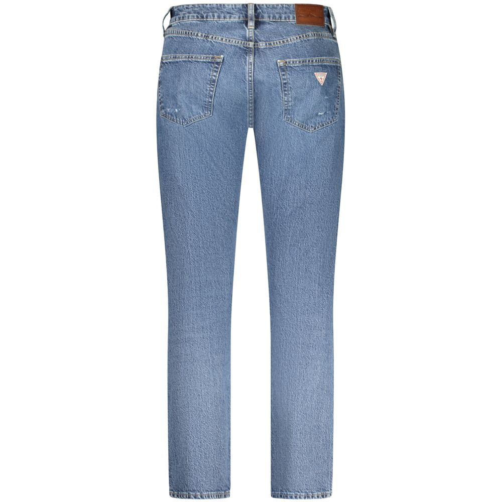 Guess Jeans Blu Cotton Men's Jeans | Regal Royce
