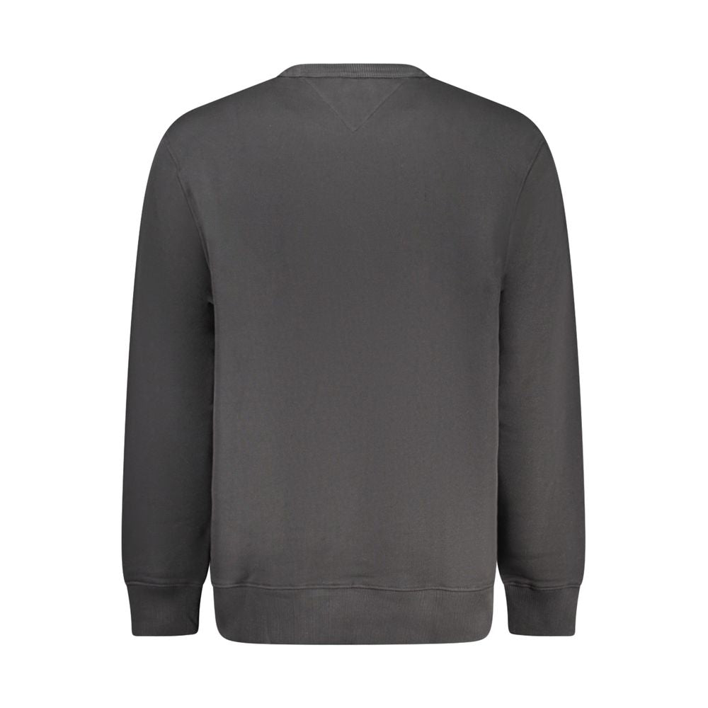 Tommy Hilfiger Black Cotton Mens Sweatshirt | Regal Royce
