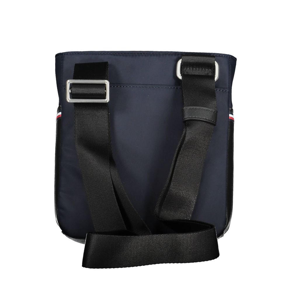 Tommy Hilfiger Blue Polyurethane Men's Shoulder Bag | Regal Royce