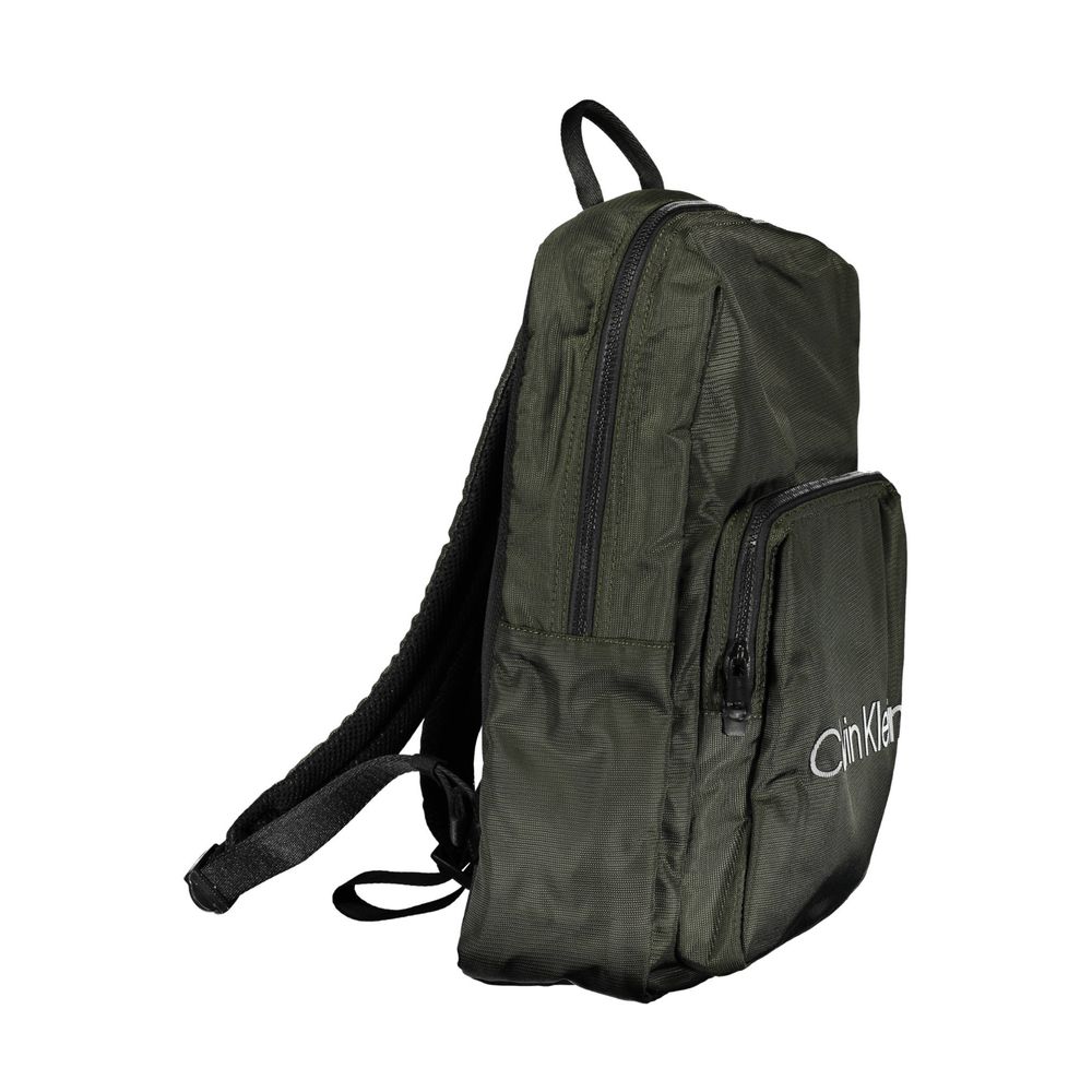 Calvin Klein Verde Polyester Men Backpack | Regal Royce