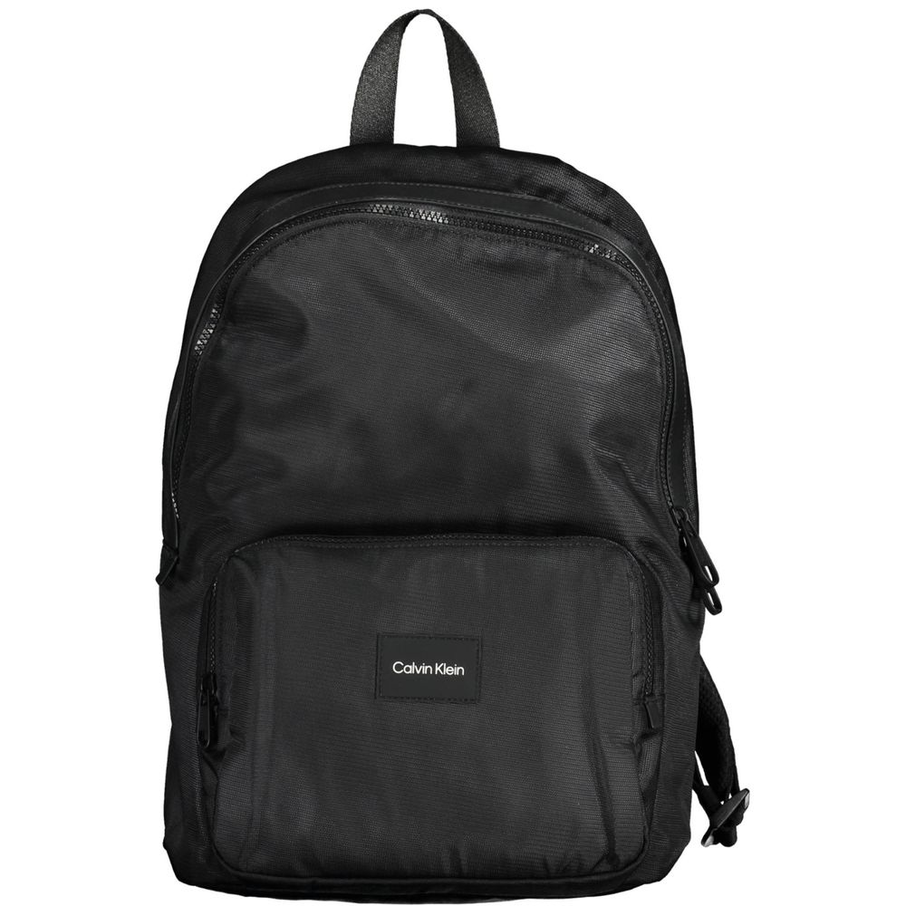 Calvin Klein Black Polyester Men's Backpack | Regal Royce