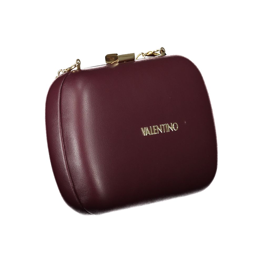 Mario Valentino Rosso Polyurethane Women Handbag | Regal Royce