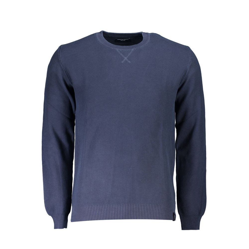 North Sails Blue Organic Cotton Men's Sweater | Regal Royce