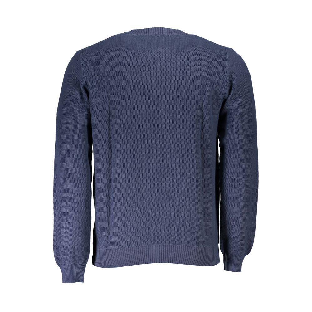 North Sails Blue Organic Cotton Men's Sweater | Regal Royce