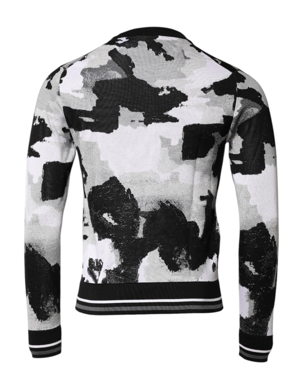 Dolce & Gabbana Multicolor Logo Crew Neck Pullover Sweater