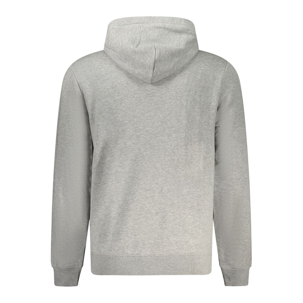 Napapijri Grigio Cotton Men Sweatshirt | Regal Royce