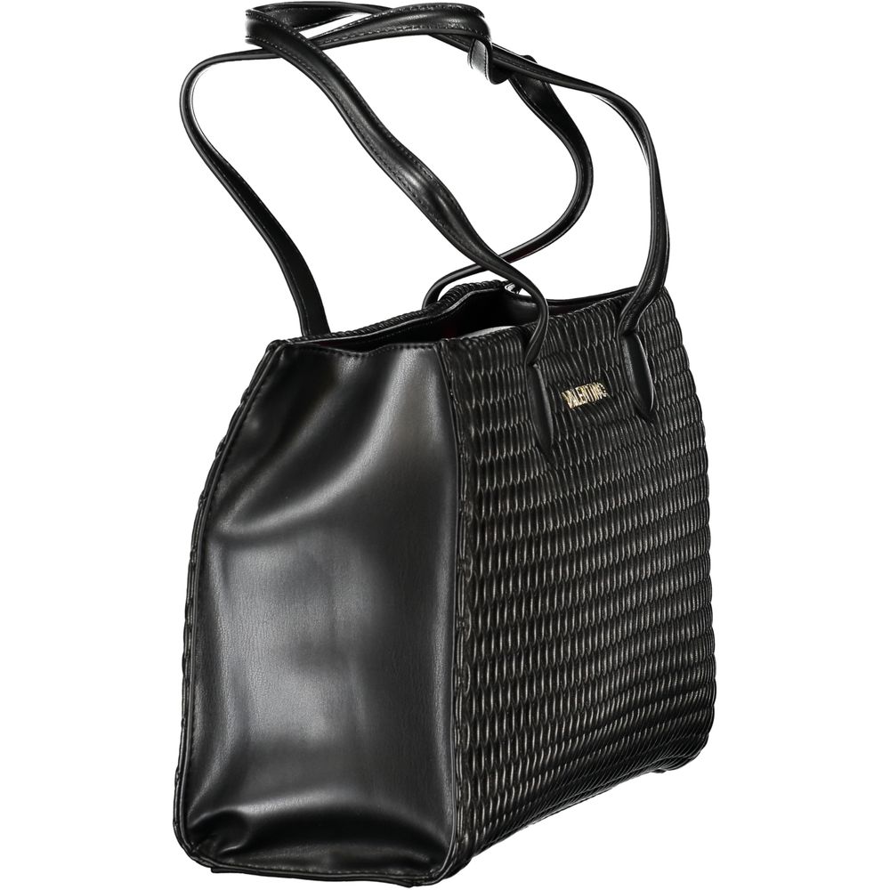 Mario Valentino Nero Polyurethane Womens Bag | Regal Royce