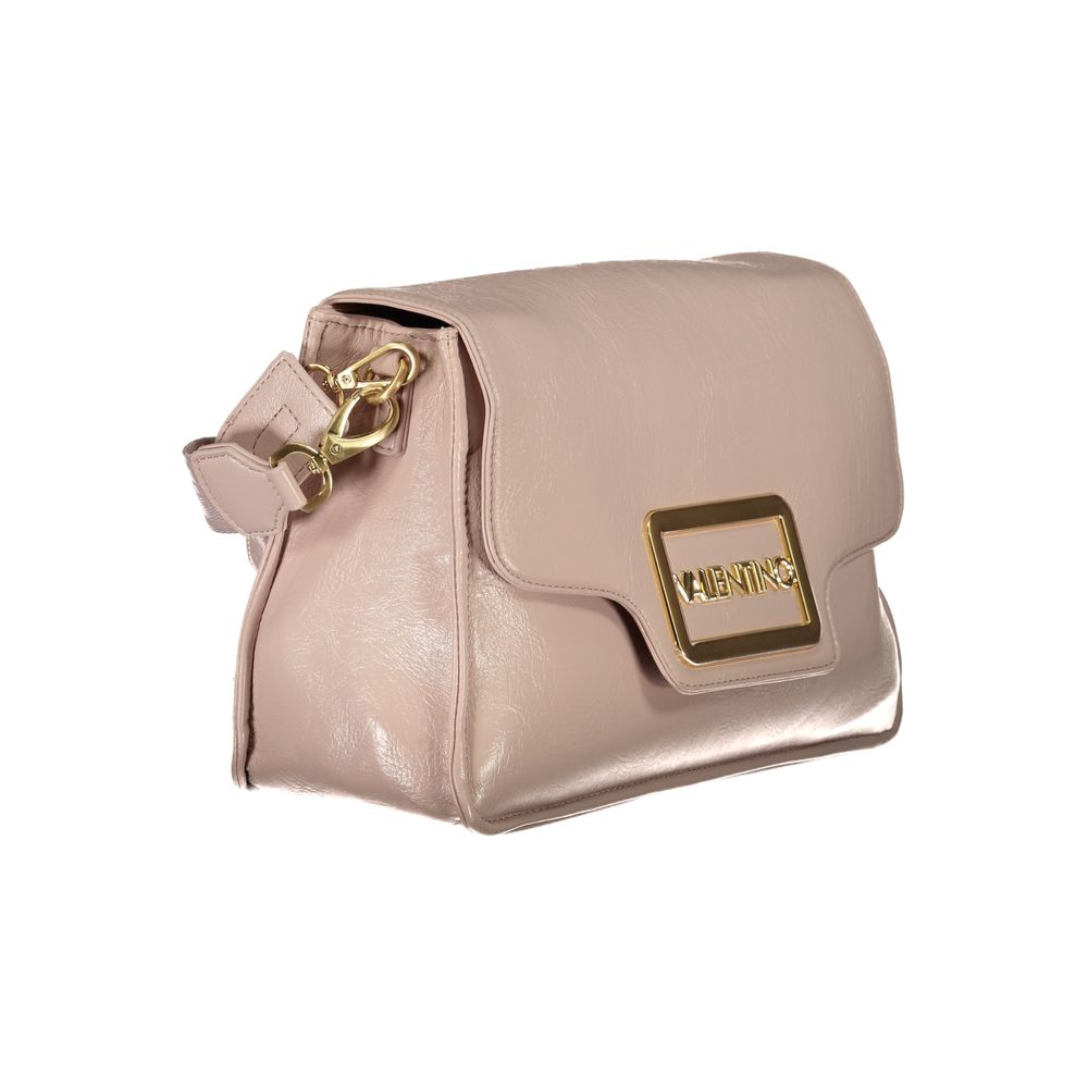 Mario Valentino Rosa Polyurethane Women Handbag | Regal Royce