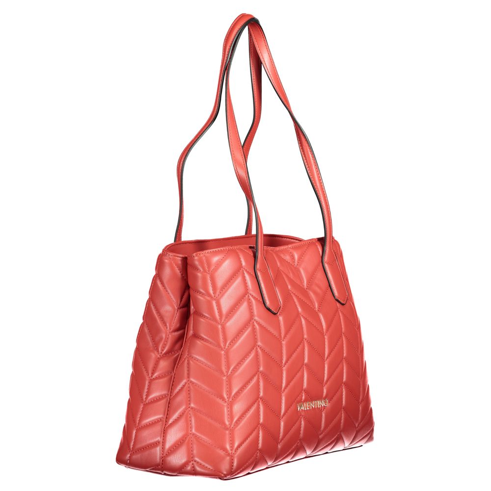Mario Valentino Red Polyethylene Women Handbag | Regal Royce