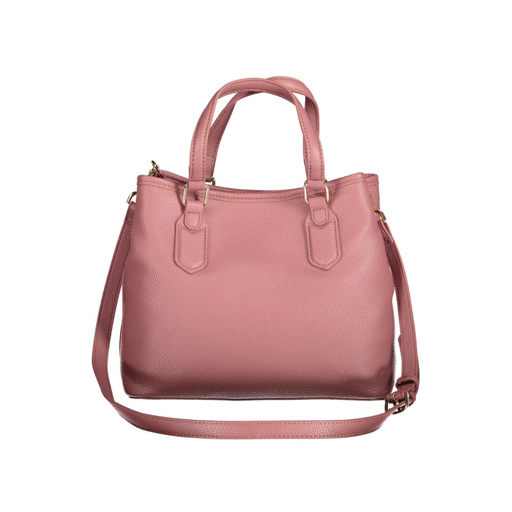 Mario Valentino Pink Polyethylene Women Handbag | Regal Royce