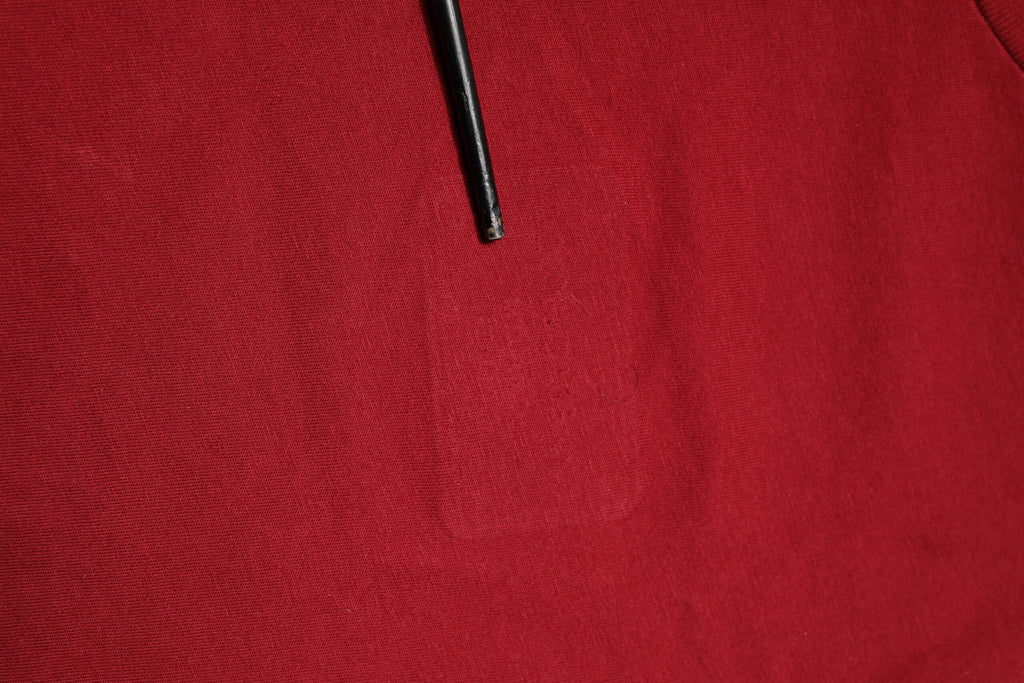 Dolce & Gabbana Red Cotton Short Sleeves Crew Neck T-shirt