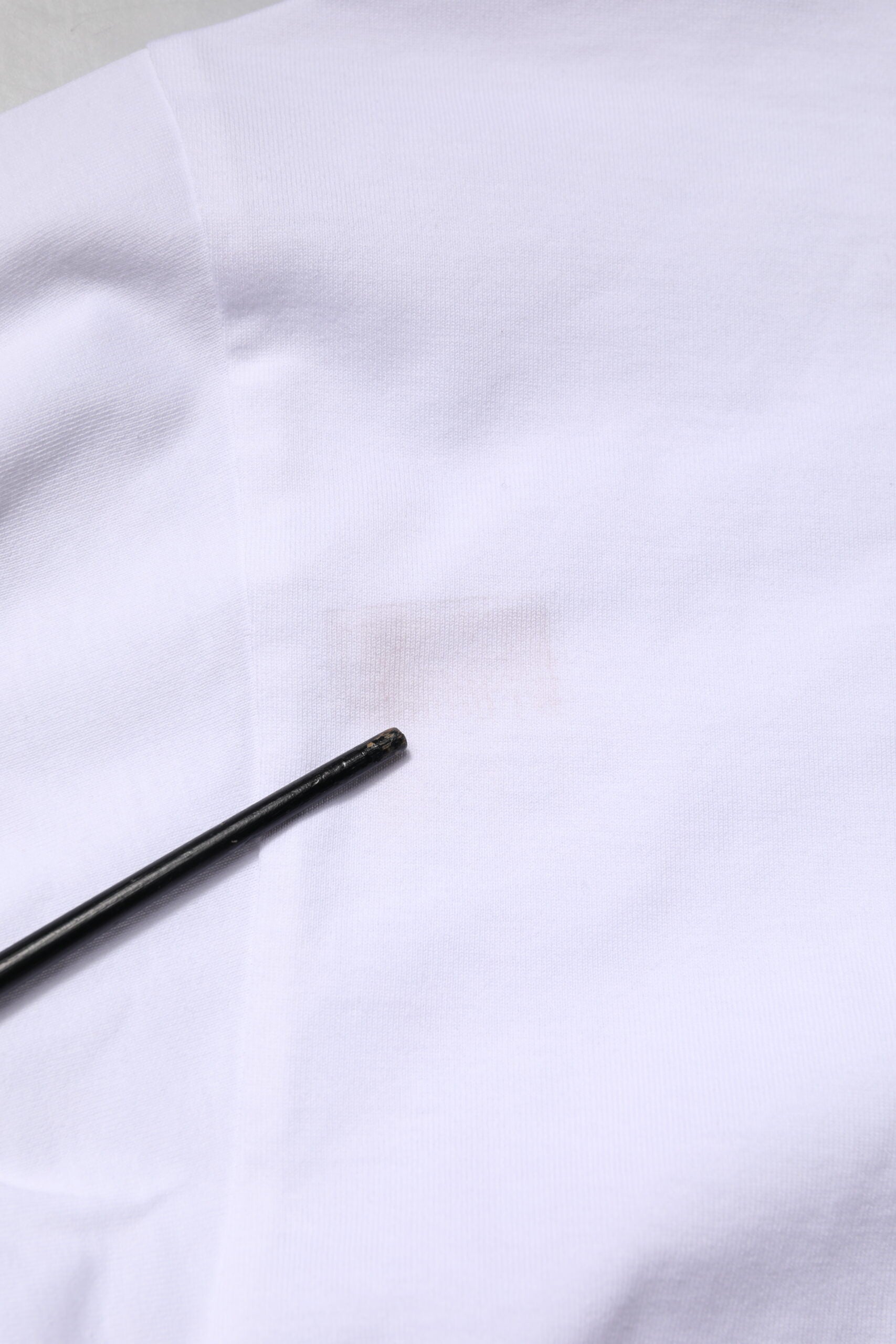 Dolce & Gabbana White Cotton Logo Print Crew Neck T-shirt