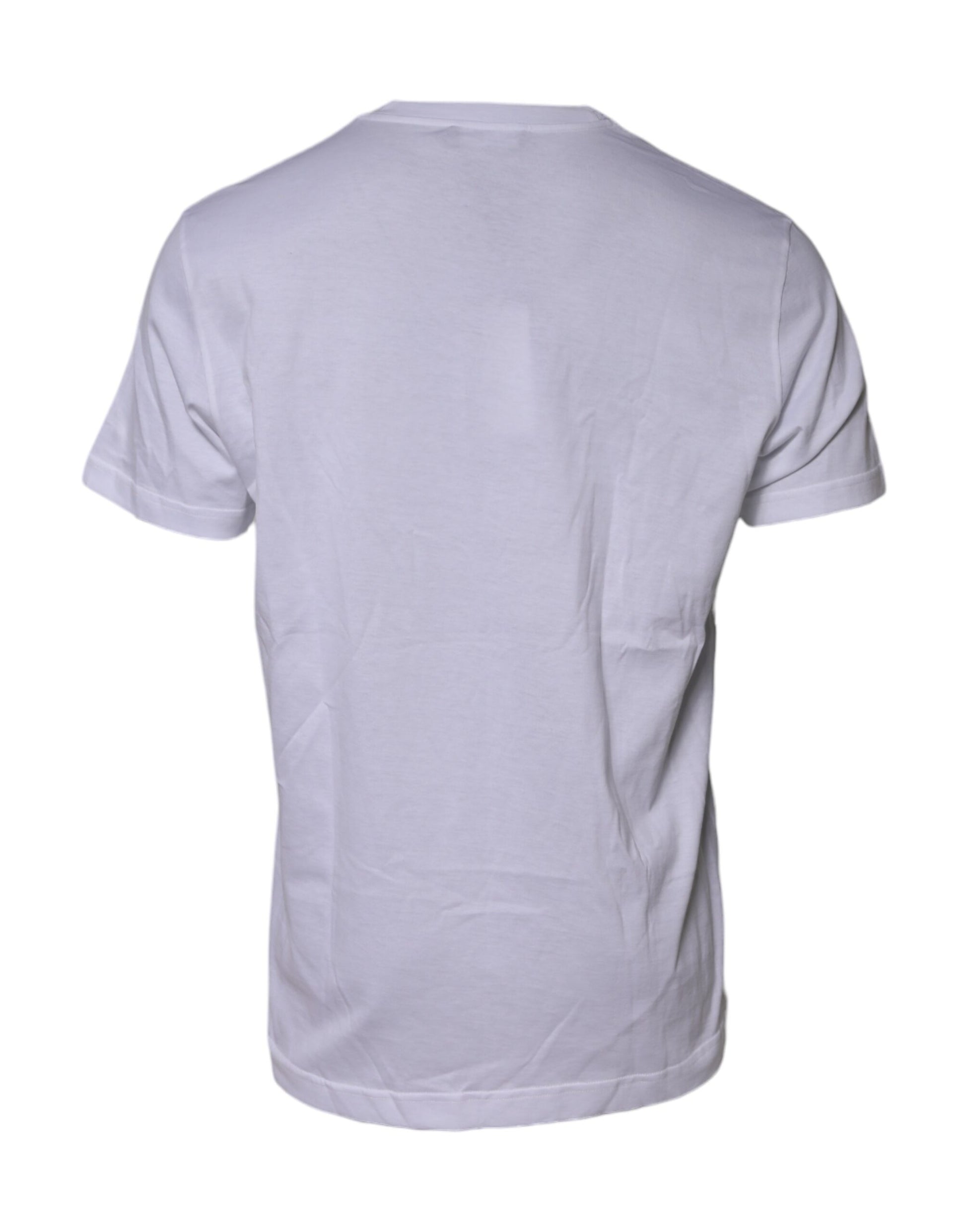 Dolce & Gabbana White DG LOVE Patch Short Sleeves T-shirt