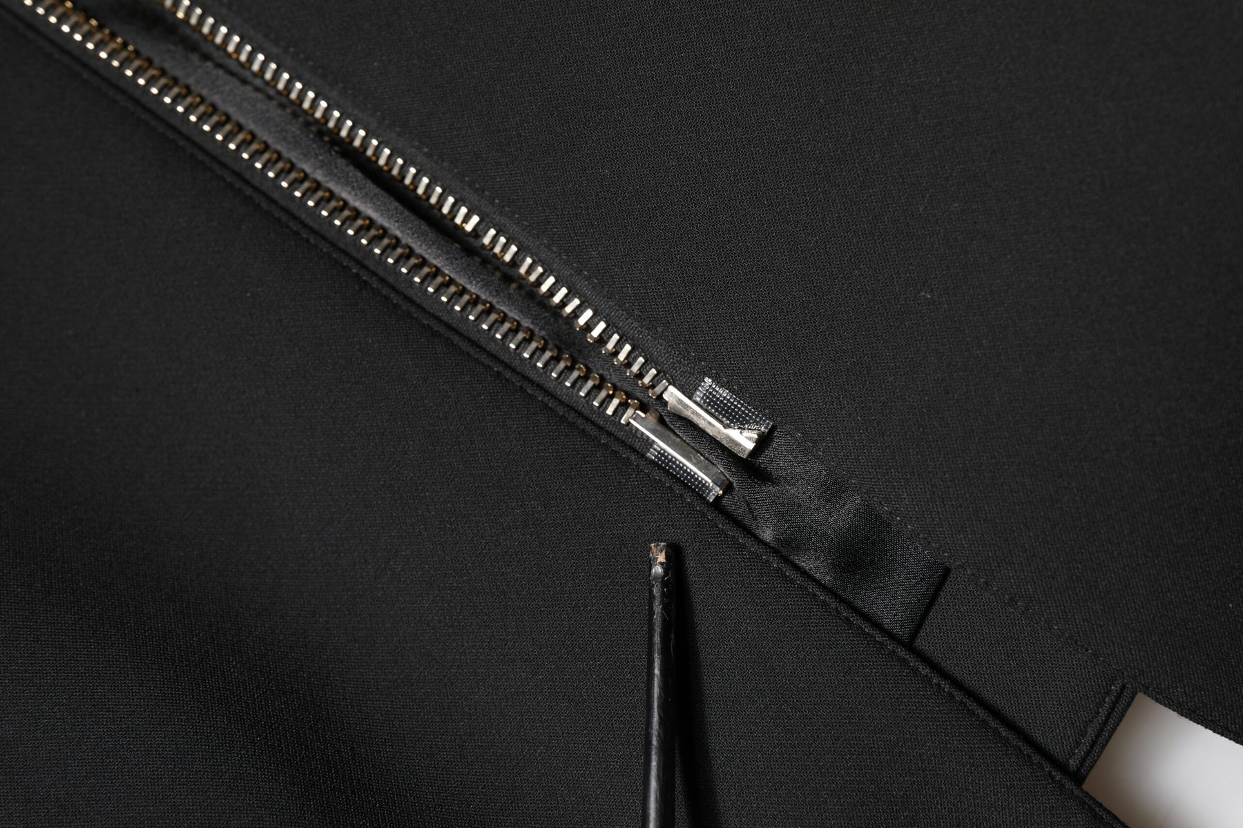 Les Hommes Black Polyester Single Breasted Trench Coat Jacket | Regal Royce