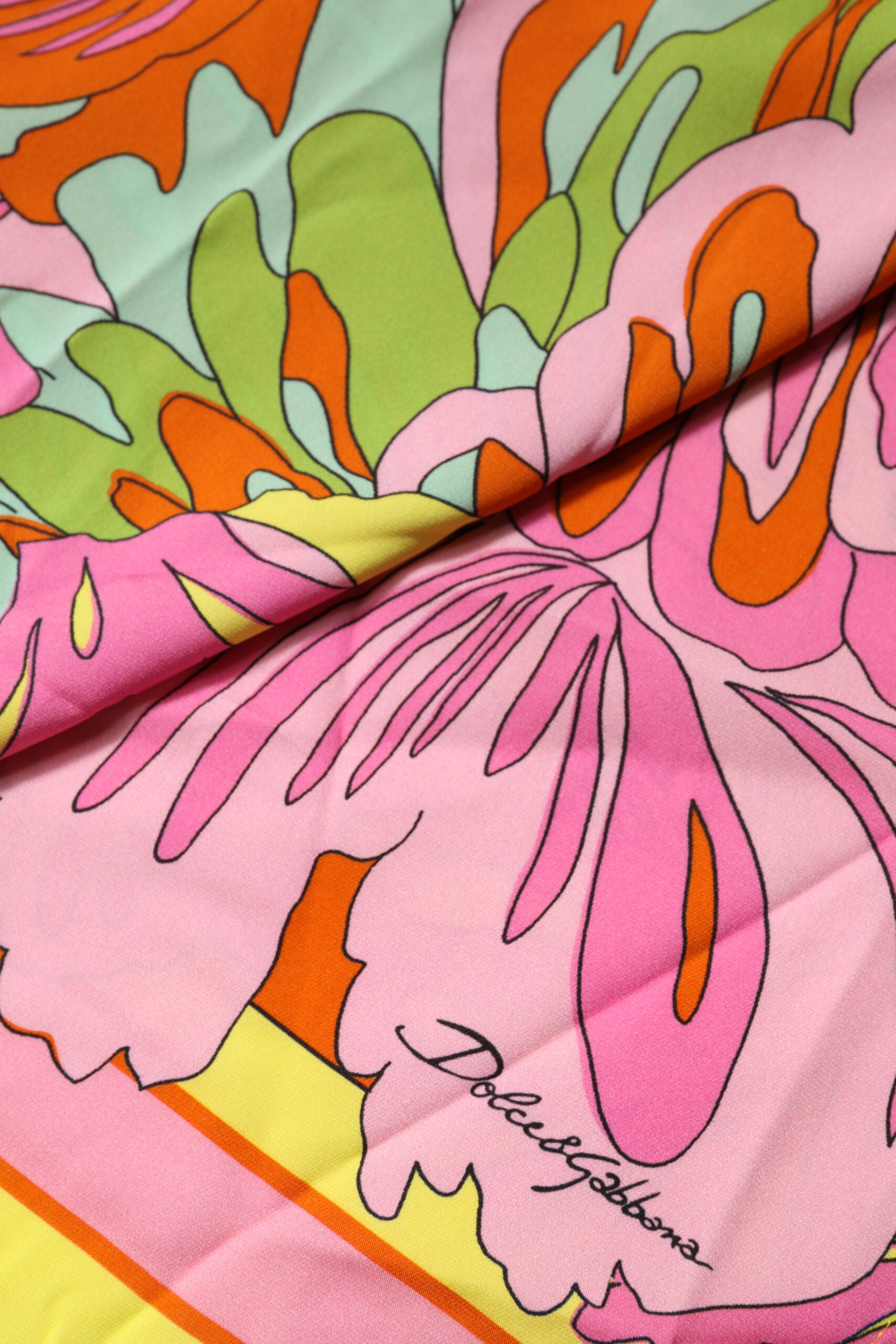 Dolce & Gabbana Multicolor Floral Round Neck Sleeveless Top | Regal Royce