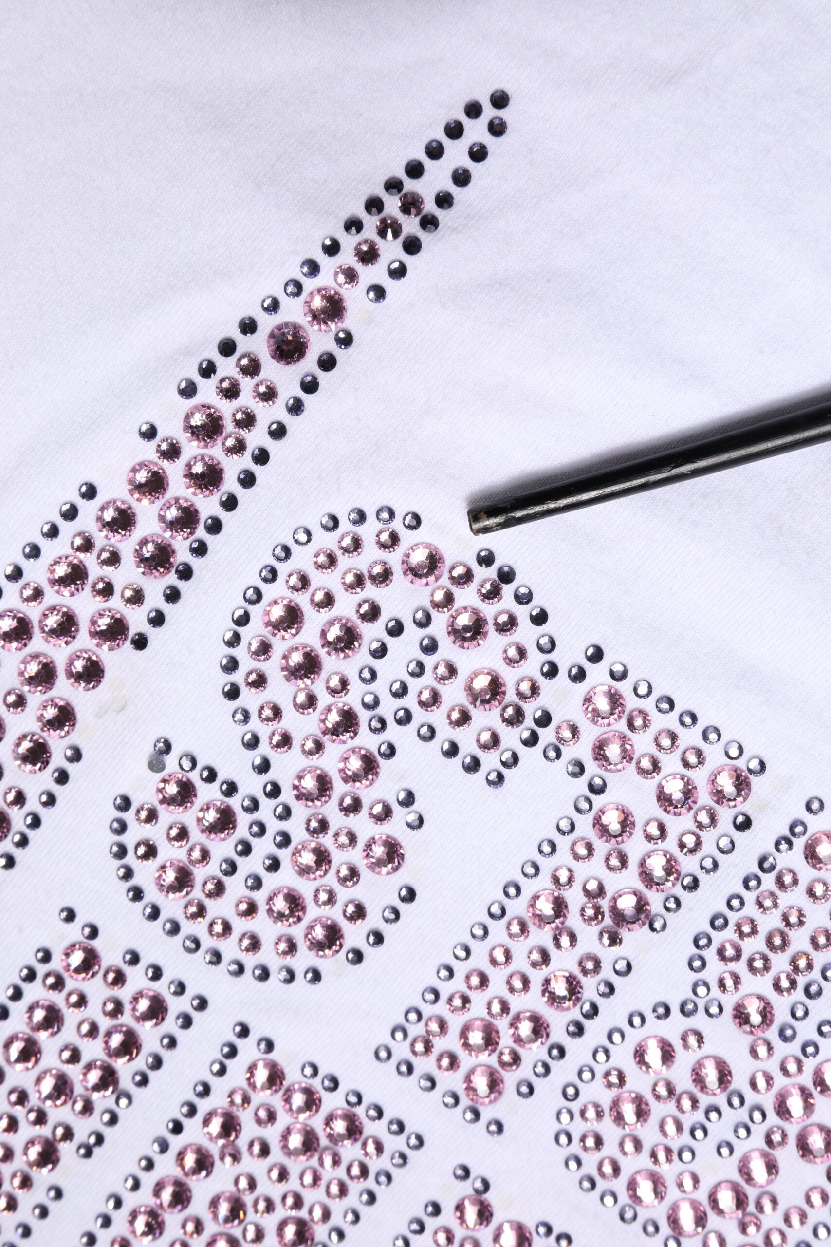 Philipp Plein White Embellished CrewNeck Short Sleeve T-shirt | Regal Royce