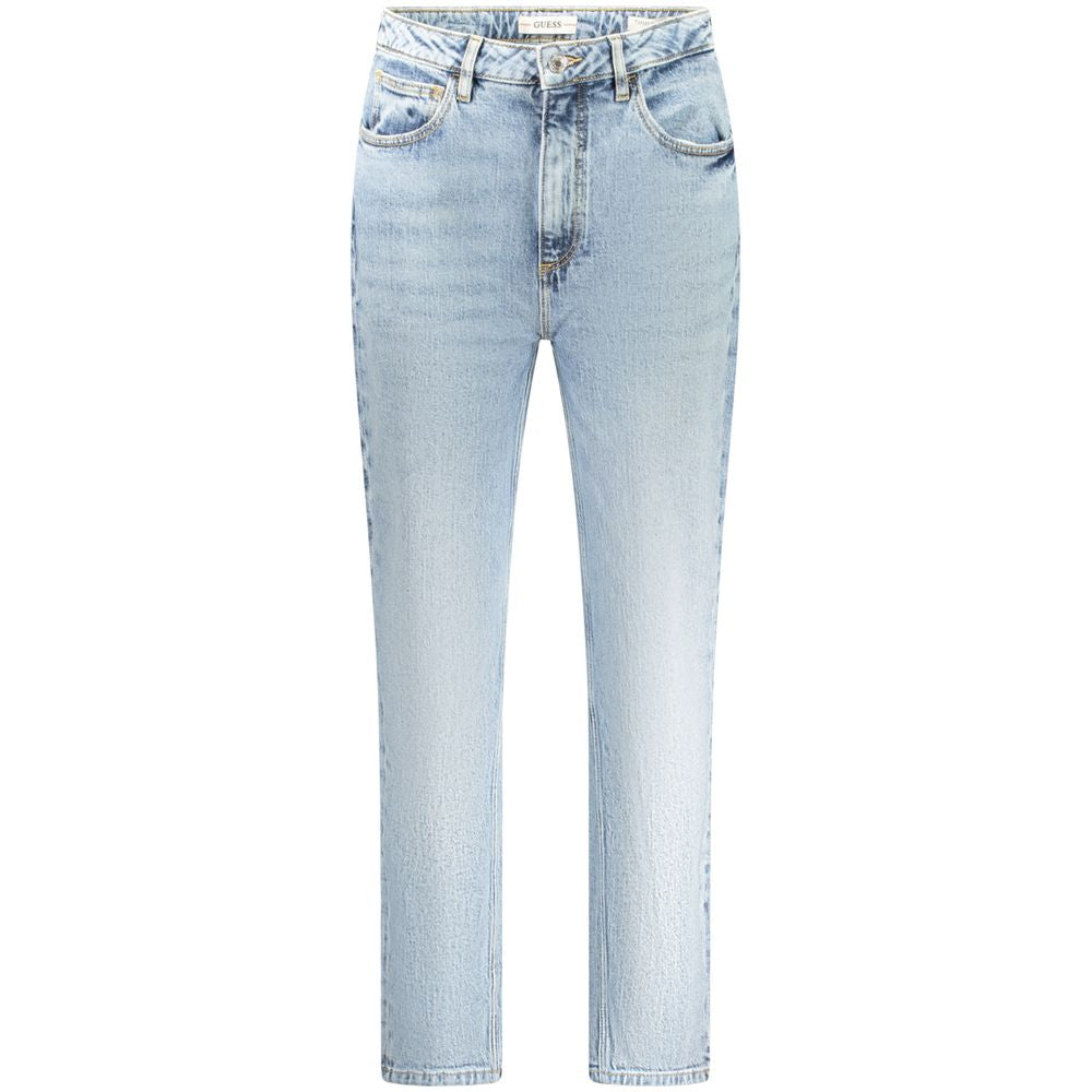 Guess Jeans Blue Cotton Women Jeans | Regal Royce