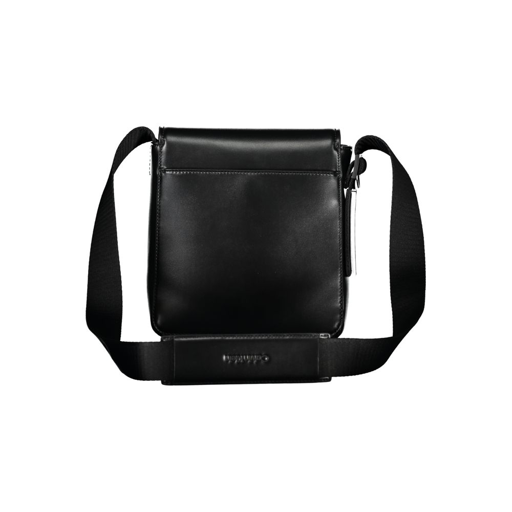 Calvin Klein Black Polyester Men Shoulder Bag | Regal Royce