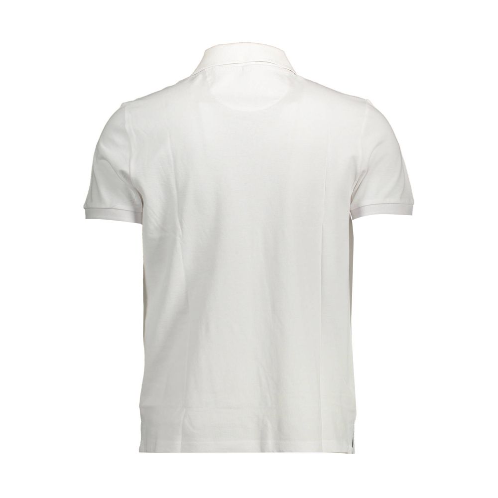 North Sails White Cotton Men Polo Shirt | Regal Royce
