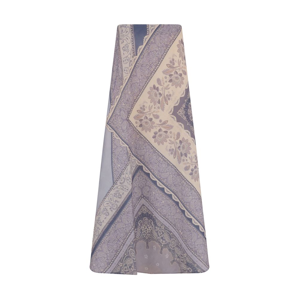 Zimmermann Purple Linen Midi Skirt | Regal Royce