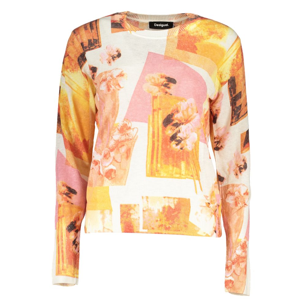 Desigual White Acrylic Women Sweater | Regal Royce