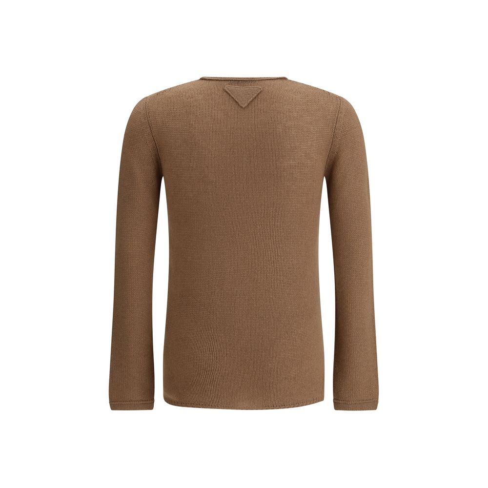 Prada Brown Cashmere Cashmere Sweater | Regal Royce