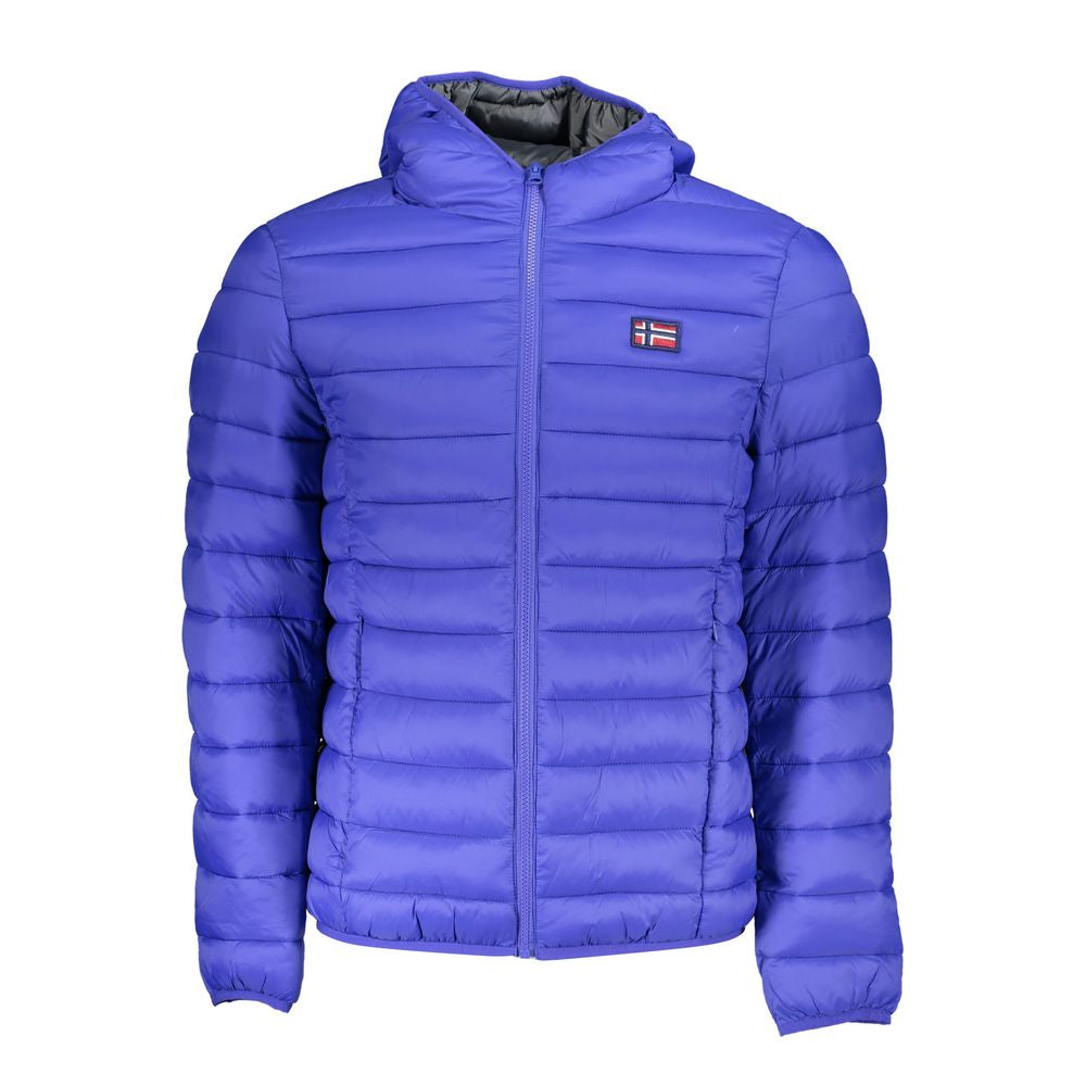 Norway 1963 Blu Poliammide Men Jacket | Regal Royce